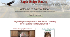 Desktop Screenshot of eagleridgerealty.com