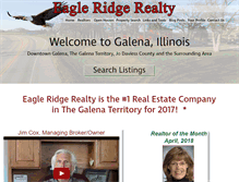 Tablet Screenshot of eagleridgerealty.com